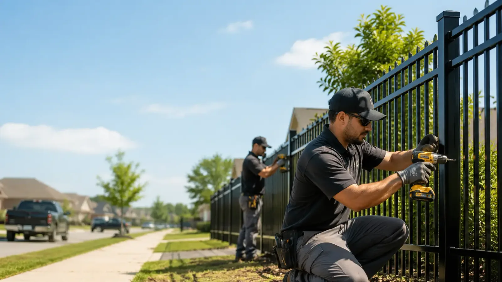 Metal Fence Installation in Cornelius, NC